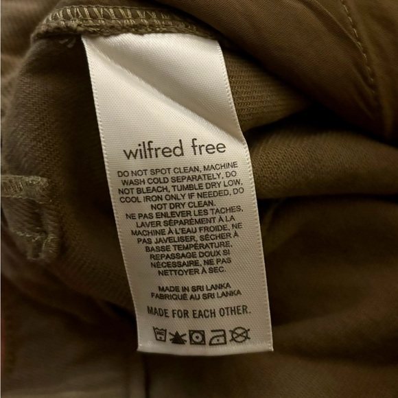 NWT - Aritzia - Wilfred Free - Modern Cargo - Shitake - Size 2 - Picture 7 of 15